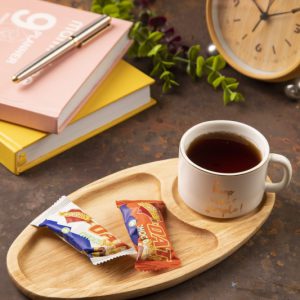 بيسکويت خوری يک نفره بيضی