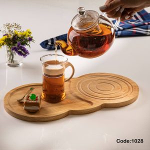 سینی قوری و فنجان رابر   #Code1028